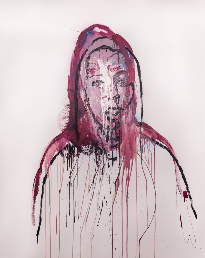 Benjamin Aitken, Virginia 2014
synthetic polymer paint on canvas
180 x 140 cm
