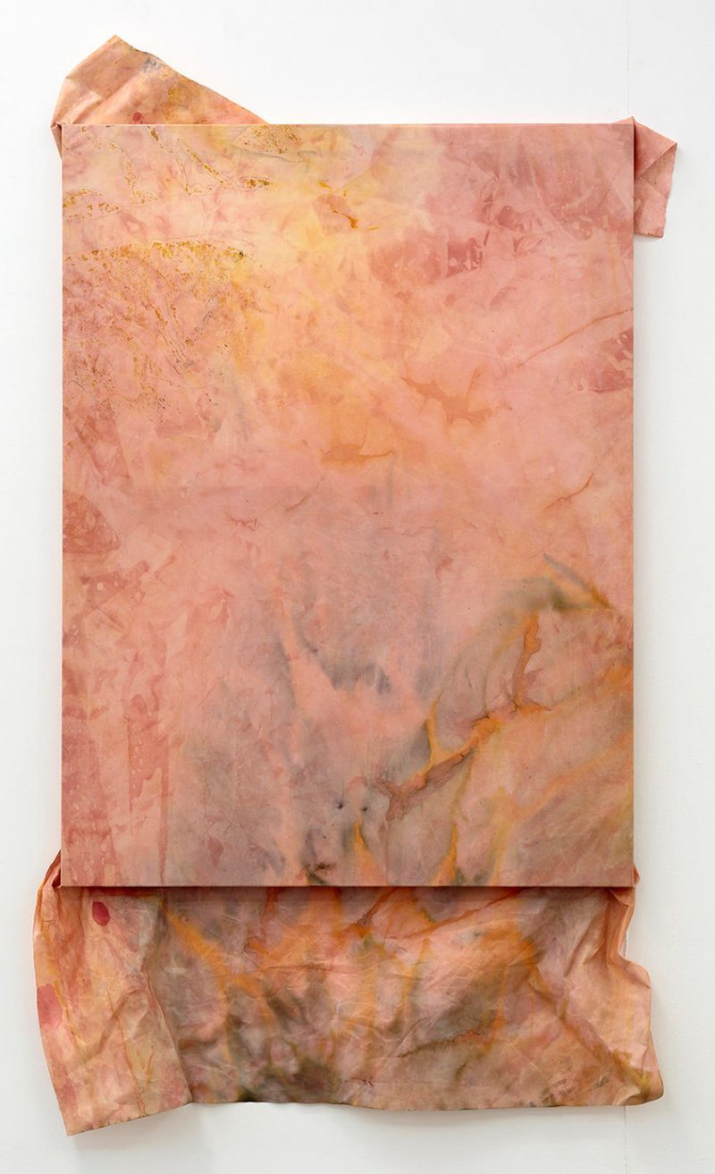 Matt Arbuckle, Visible mysteries 2019
liquified pigment on polyester
120 x 90 cm

