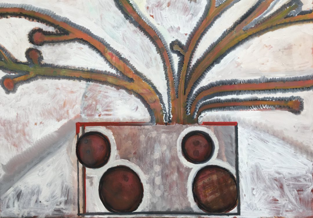 Moya McKenna, Boombox 2018
oil on canvas
86.5 x 122.5 cm
Winner of the 2018 Bayside Acquisitive Art Prize
