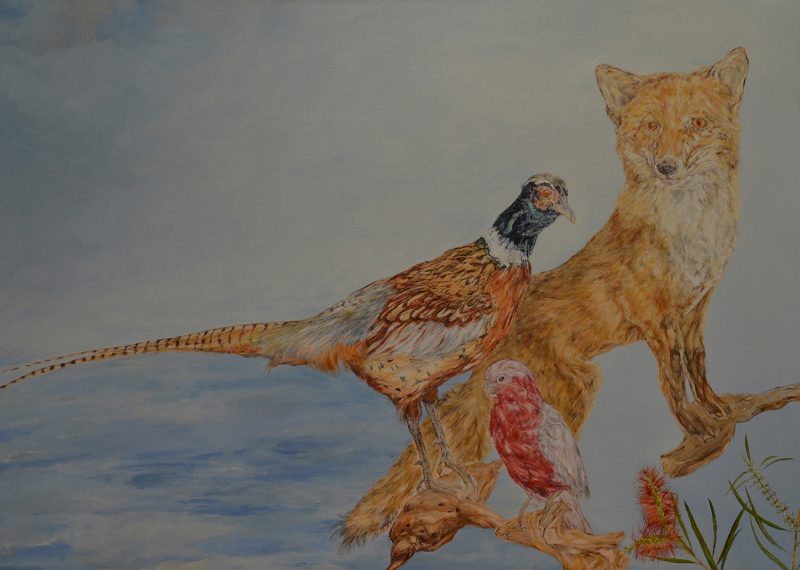 Michelle Zuccolo, Habitat 2020
oil on canvas
50 x 70 cm
