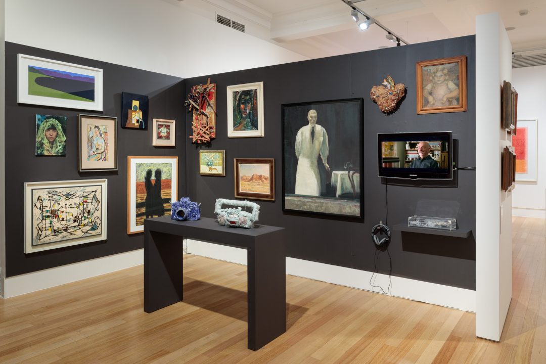 Installation view, Eyes that see: the collection of Norman Rosenblatt, 2022
